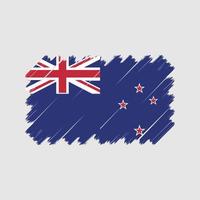 Vektor der neuseeländischen Flagge. Nationalflagge