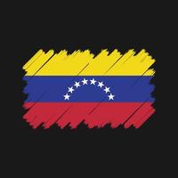 venezuelas flagga vektor. National flagga vektor