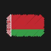 vitryska flaggan borste vektor. National flagga vektor