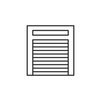 Garagen-Icon-Vektor für Website-Symbol-Icon-Präsentation