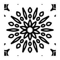 mandala mönster digital papper vektor