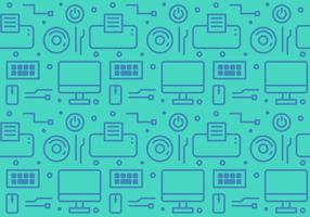 Gratis Gadget and Technology Vector Pattern # 1