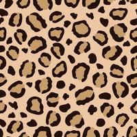 leopard sömlös mönster design, djur- bakgrund. vektor illustration för tapet, tyg, scrapbooking, pissa och Övrig textil- design