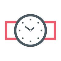 Armbanduhr Zeit vektor