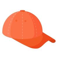 Spieleruniform, orange Mütze. Sportausrüstung für das Bogenschießen. Sommerspiele. vektor