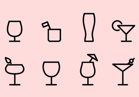 Free Drink Icons Vektor
