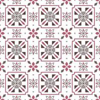 Nahtloses Muster dekorativ, Blumenmuster im Vintage-Mandala-Stil für Tätowierungen, Stoffe oder Dekorationen und mehr vektor