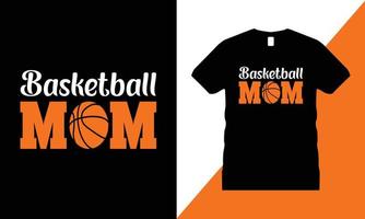 Basketball-T-Shirt-Design-Vektor. T-Shirt, Sport, Reifen, Ball, amerikanischer Basketball, Spieler, Turnier, vektor