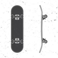 satz von skateboard-symbol. Vektor-Illustration. vektor