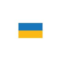 Ukrainas flagga ikon vektor