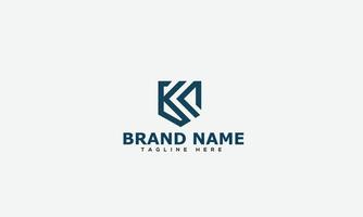 k logotyp design mall vektor grafisk branding element