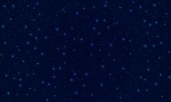 bakgrund mörk natt himmel med stjärnor, yttre space.design för reklam, baner. stock vektor illustration.