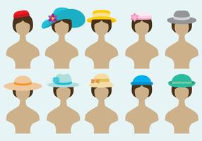 Frauen Hüte Vektoren