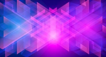 geometrischer abstrakter hintergrund blau lila farbe vektor