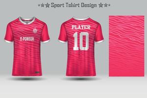 fotboll sport jersey attrapp abstrakt geometrisk mönster t-shirt design vektor