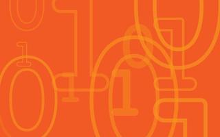 orange bakgrund, slumpmässig minimalistisk abstrakt illustration vektor för logotyp, kort, baner, webb och utskrift.