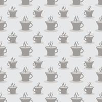kaffe glas Kafé sömlös mönster vektor