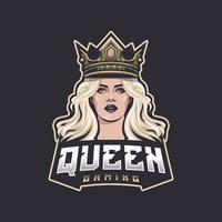 Queen-eSport-Logo vektor