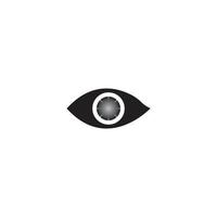 Auge Symbol Vektor Illustration Symboldesign