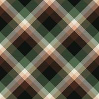 tartan schottland nahtloser karierter mustervektor. Retro-Hintergrundstoff. Vintage Check Color Square geometrische Textur für Textildruck, Packpapier, Geschenkkarte, Tapetendesign. vektor