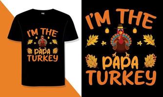 Thanksgiving-T-Shirt-Design Benötigen Sie ein Thanksgiving-Typografie-T-Shirt-Design für ein T-Shirt für Ihren Print-on-Demand-Shop? vektor