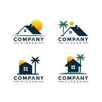 Home Beach Bundle-Logo vektor