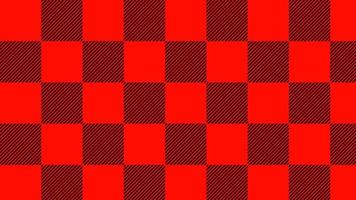 niedlicher schwarzer und roter Tartan, Dame, Gingham, Plaid, Schachbretthintergrundillustration, perfekt für Banner, Tapeten, Hintergrund, Postkarte, Hintergrund vektor