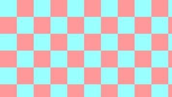 estetisk söt röd och blå dam, checkerboard bakgrund illustration, perfekt för tapet, bakgrund, vykort, bakgrund, baner vektor