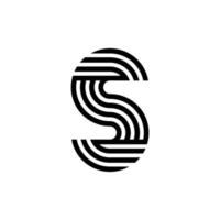 modern bokstavs monogram logotypdesign vektor