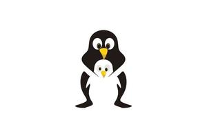Pinguin-Logo-Design-Inspiration vektor