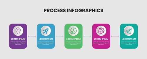 Business Infografik Design vektor