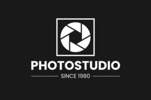 Fotografie-Logo für Fotografen vektor