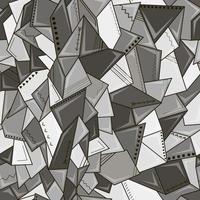 abstrakta sömlösa mönster för vektor med geometriskt tryck. mosaikmönster för omslagspapper. tapet, tyg, textil. handritad