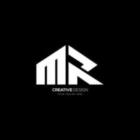 Creative Letter Mr Branding-Monogramm-Logo vektor