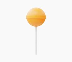 3d realistische Lollipop-Vektorillustration. vektor