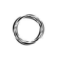 Vektor-Design abstraktes Kreis-Logo-Symbol pro Vektor