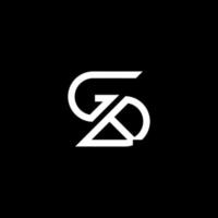gb brev logotyp kreativ design med vektor grafisk, gb enkel och modern logotyp.