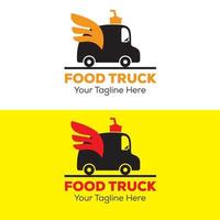 Food-Truck-Logo-Design vektor