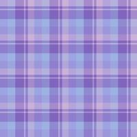 Nahtloses Muster in stilvollen dezenten violetten, hellvioletten und blauen Farben für Plaid, Stoff, Textil, Kleidung, Tischdecke und andere Dinge. Vektorbild. vektor