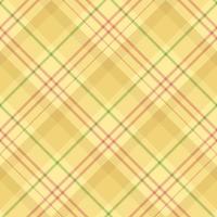 sömlös mönster i värma gul, ljus röd och grön färger för pläd, tyg, textil, kläder, bordsduk och Övrig saker. vektor bild. 2