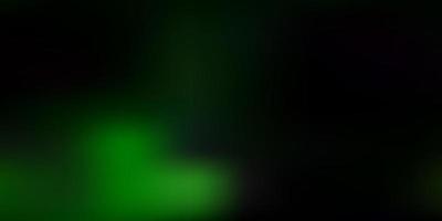 dunkelgrüner, gelber Vektorgradienten-Unschärfehintergrund. vektor