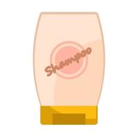 cartoon flasche creme und shampoo kosmetikbehälter. gesichtslotionöl und vektorillustration der gesichtshaut. hautpflege schönheit kosmetik sauber und zeichnung einfachheit parfüm glasobjekt vektor