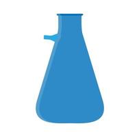 bägare flaska utbildning tecken vektor ikon. upptäckt labb utveckling lösning testa glas Utrustning