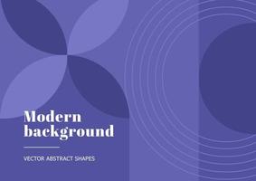 minimaler lila geometrischer hintergrund. vektorillustration für cover, banner, broschüre und andere. vektor