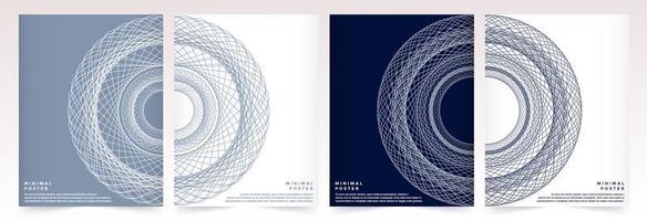 minimalistiska färgglada abstrakta inkluderar geometriska mönster design. vektor