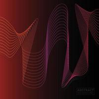 ljud Vinka bakgrund design, ultraljuds- lutning tapet illustration vektor