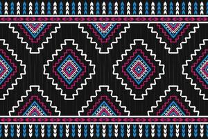 geometrisk etnisk mönster konst. ikat sömlös mönster i stam. amerikansk, mexikansk stil. design för bakgrund, tapet, vektor illustration, tyg, Kläder, matta, textil, batik, broderi.