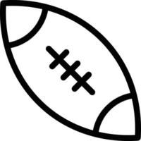 rugby vektor illustration på en bakgrund. premium kvalitet symbols.vector ikoner för koncept och grafisk design.