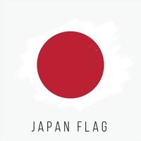 grunge japan vektor flagga