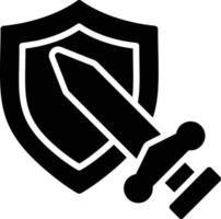 Glyphen-Symbol für RPG-Spiel vektor